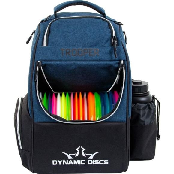 Discs Trooper Disc Golf Backpack | Frisbee Disc Golf Bag with 18+ Disc Capacity - Picture 1 of 7